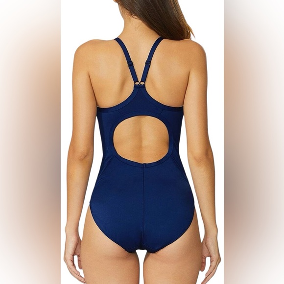 BALEAF womens purple competitive one piece athletic swimsuit size 42 NWT - Picture 3 of 9